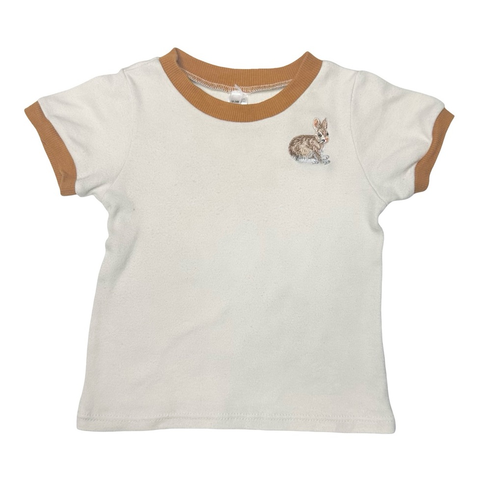 Baby Bleus Handmade Rabbit Ringer Tee